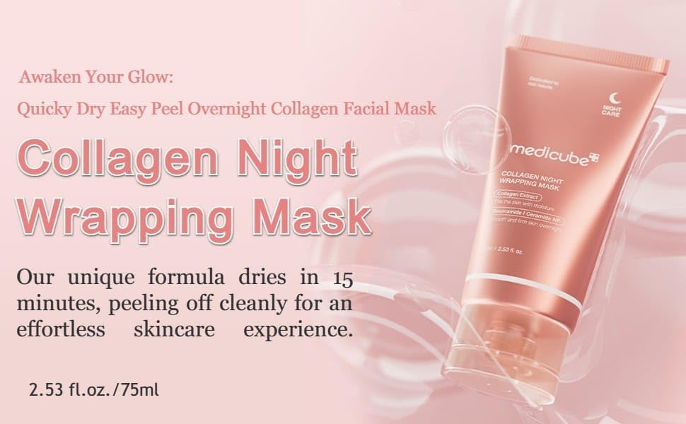 Medicube Collagen Overnight Wrapping Peel Off Facial Mask
