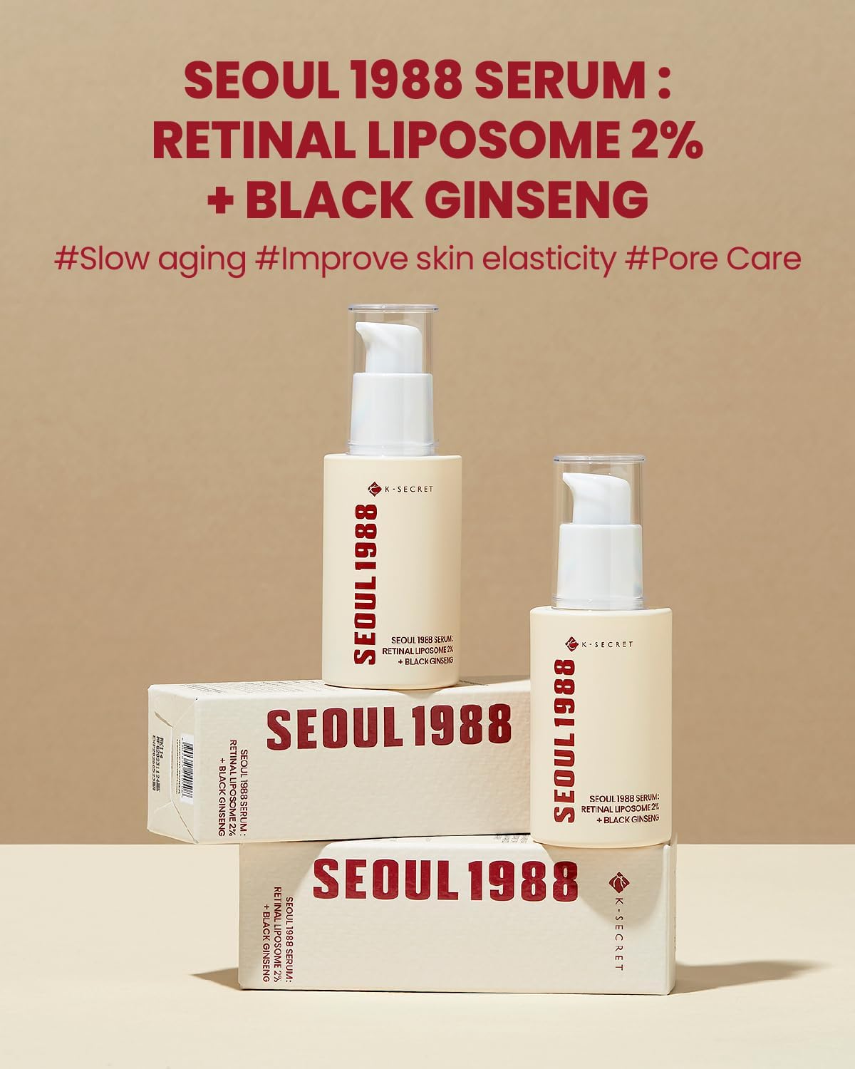 K-SECRET SEOUL 1988 Retinal Serum 30 ML