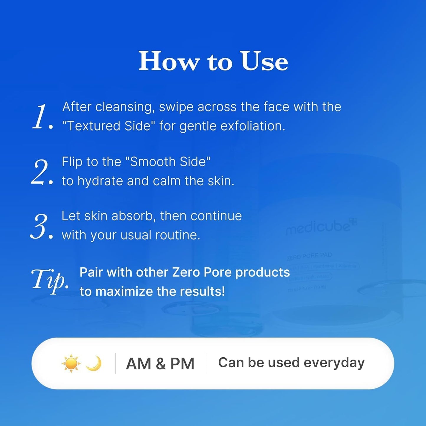 Medicube Zero Pore Pads 2.0 (70 Pads)