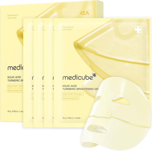 medicube Kojic Acid Turmeric Brightening Gold Jelly Gel Mask