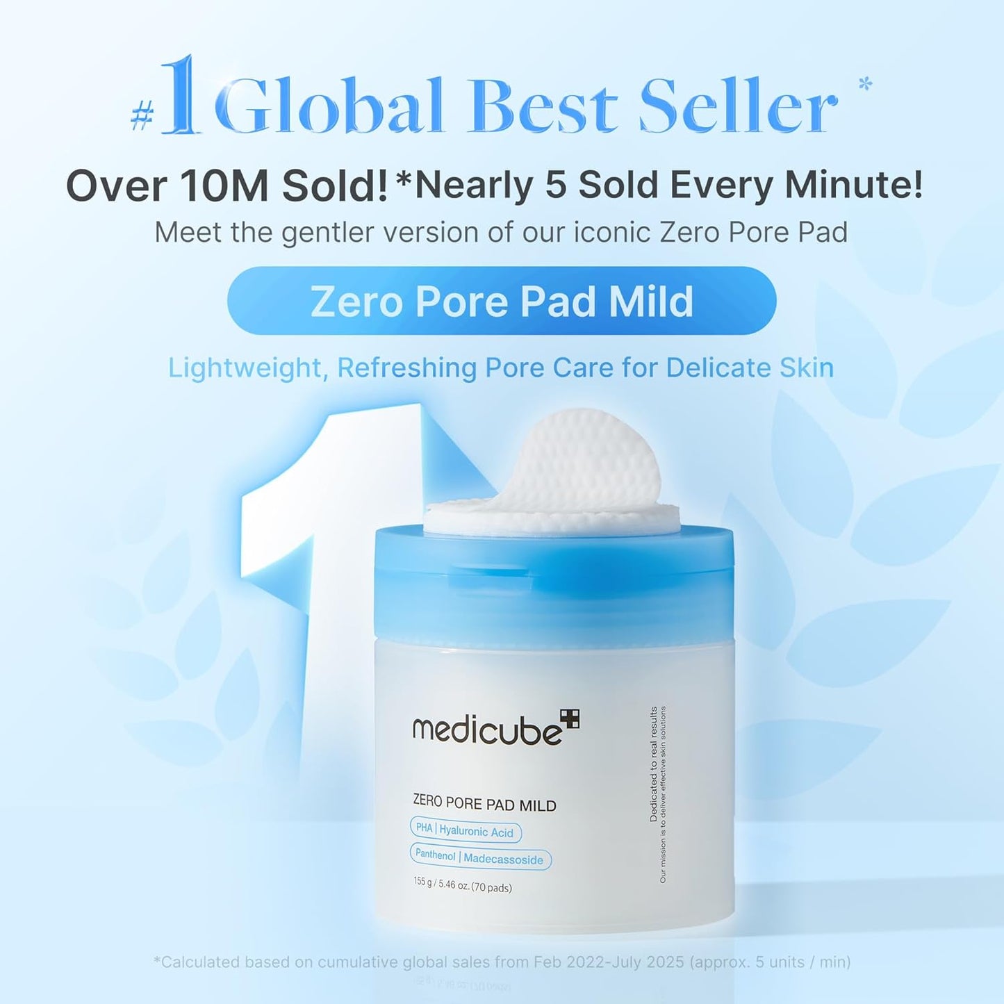 medicube Zero Pore Mild Pad 70 pads