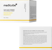 medicube Capsule Cream with Kojic Acid & Turmeric for Uneven Skin Tone | Tone Renewal & Radiance Care for troubled skin | Turmeric, Kojic, Vitamin C | Korean Skincare, 1.86 oz 53g