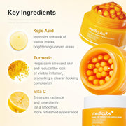 medicube Capsule Cream with Kojic Acid & Turmeric for Uneven Skin Tone | Tone Renewal & Radiance Care for troubled skin | Turmeric, Kojic, Vitamin C | Korean Skincare, 1.86 oz 53g